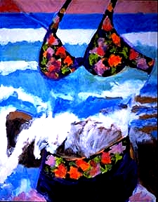 Black Orchid Beach, 22 x 28 inches
