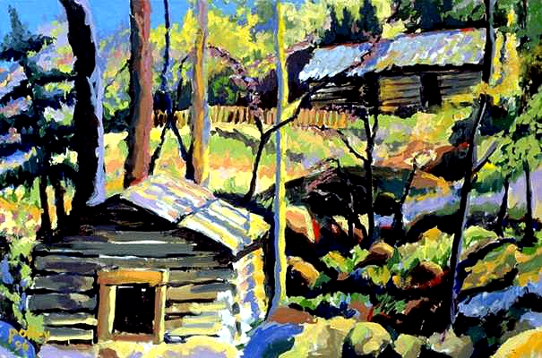 Cabin IV, 54 x 36 inches