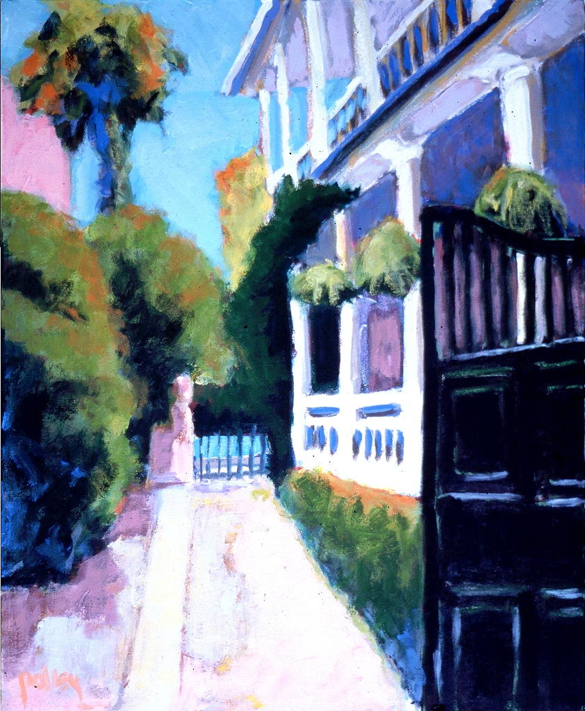 Black Gate on King, 20 x 24 inches, Sold