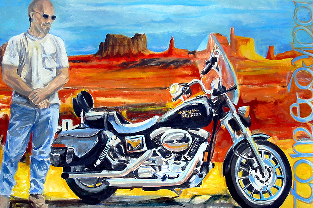 Tom and Dyna, 60 x 40 inches